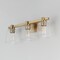 Maxim Lighting Cubos 3-Light Bath Vanity, Natural Aged Brass 21383CLNAB - alternate 4